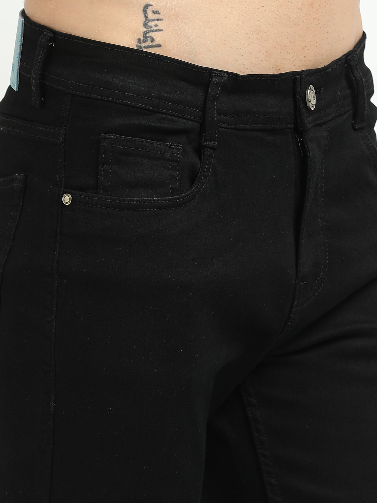 Men’s Slim Fit Denim Jeans – Black