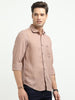 Men’s Premium Linen Casual Shirt – Brown
