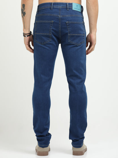 Men’s Slim Fit Denim Jeans – Blue
